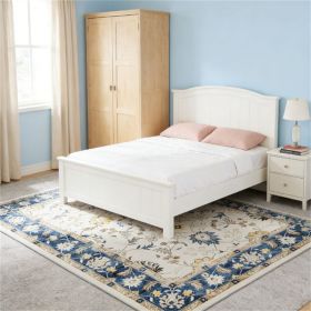 Carpet, printed carpet, floor carpet, suitable for living room, bedroom, dining room, blue