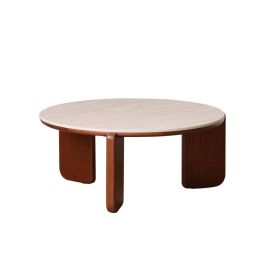 Elevating Center Table Low Table 100% Solid Oak Wood Top Plate Desk Coffee Table Width 100 x Depth 60 x Height 45 cm Study Desk Work From Home Ea