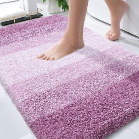 Bathroom Rugs Mat 30x20, Extra Soft Absorbent Microfiber Bath Rugs, Rubber Backing, Quick Dry, Washable Bath Mats for Bathroom Floor, Tub and Sho