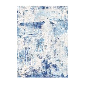 Area Rug, 5 x 7 ft Large Washable Rug, Non-Slip and Tear-Resistant Soft Carpet, Pet & Child Friendly Modern Area Rugs, Indoor Mat for Bedroom, Of
