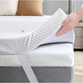 Washable Mattress Topper/Cover With Skid-resistant Surface (Option: 4 inch queen)
