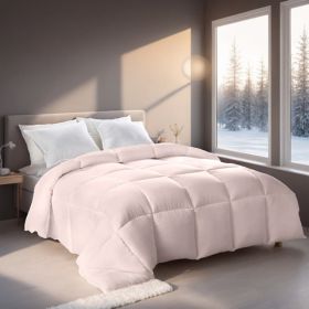 Pink  Duvet - Enhanced Warmth & Skin-friendly Comfort. Extra Large Plump Thick, Fits Single/double Beds. Luxury Hotel-grade Insert For Bedroom Use. (Option: defaulttitle)